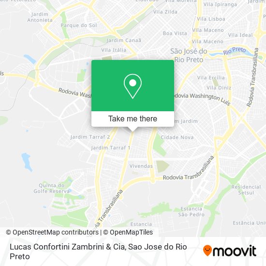 Lucas Confortini Zambrini & Cia map