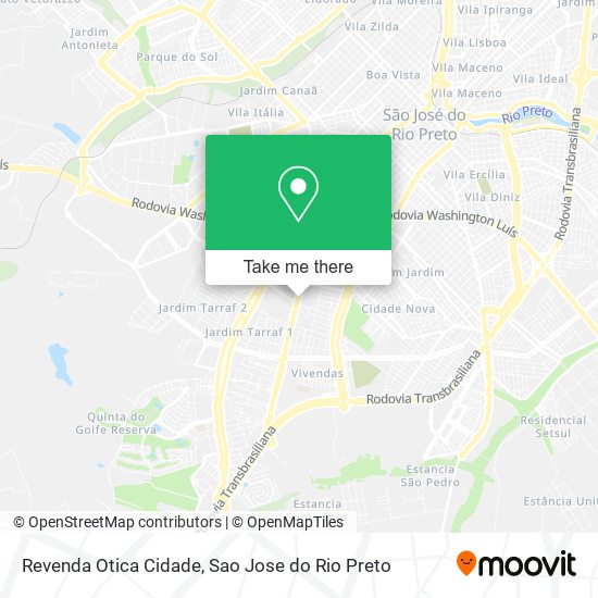 Revenda Otica Cidade map