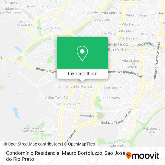 Condomínio Residencial Mauro Bortoluzzo map