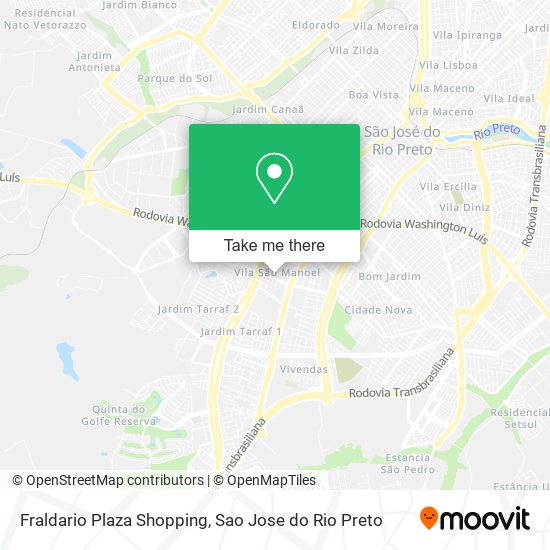 Fraldario Plaza Shopping map