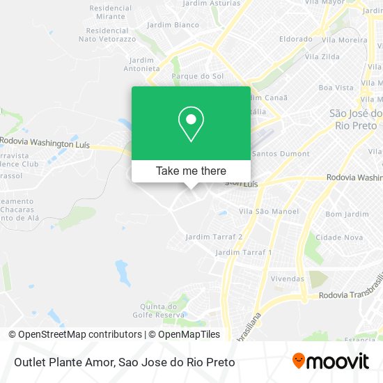 Outlet Plante Amor map
