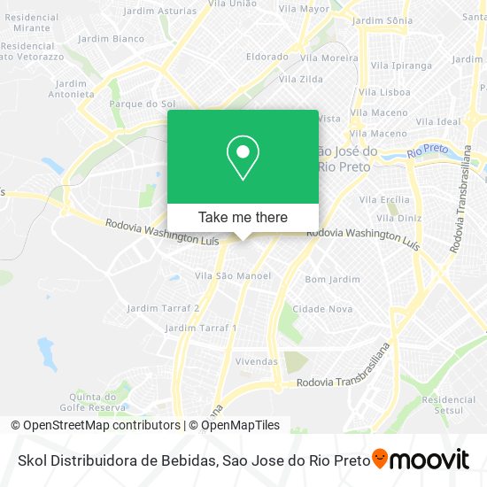 Skol Distribuidora de Bebidas map