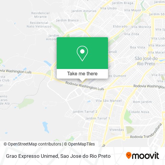 Grao Expresso Unimed map
