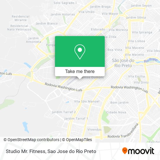 Studio Mr. Fitness map
