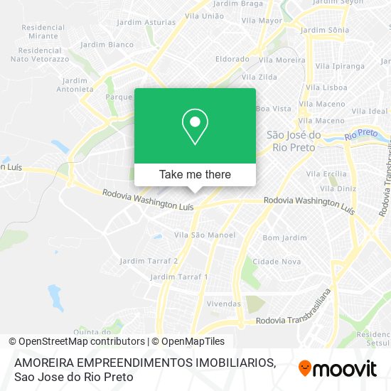 AMOREIRA EMPREENDIMENTOS IMOBILIARIOS map