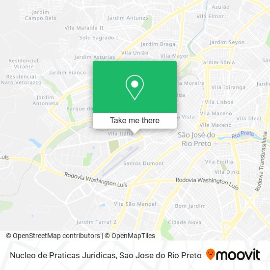Nucleo de Praticas Juridicas map