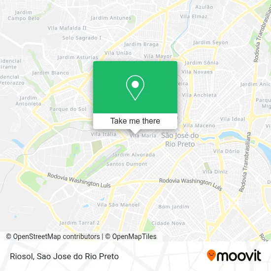 Riosol map