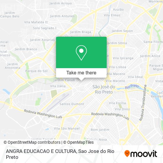 ANGRA EDUCACAO E CULTURA map