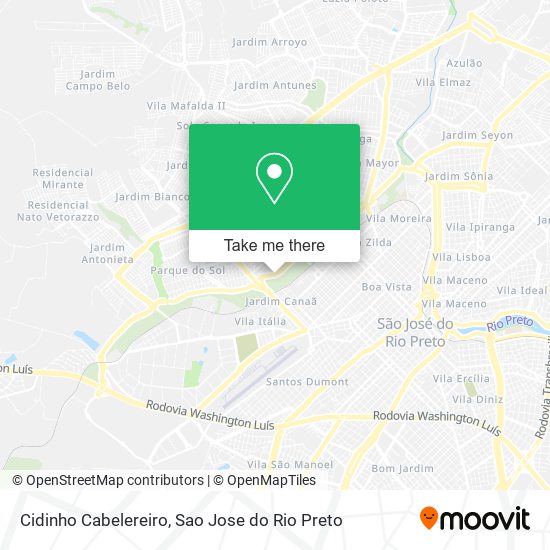 Cidinho Cabelereiro map