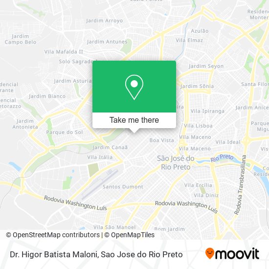 Dr. Higor Batista Maloni map
