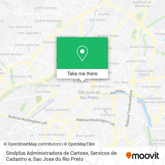 Sindplus Administradora de Cartoes, Servicos de Cadastro e map