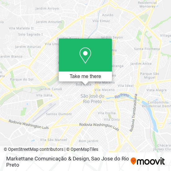 Mapa Markettane Comunicação & Design