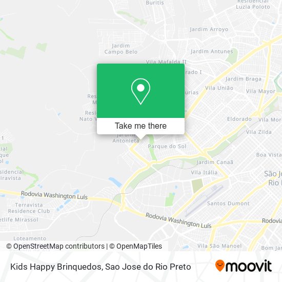 Kids Happy Brinquedos map