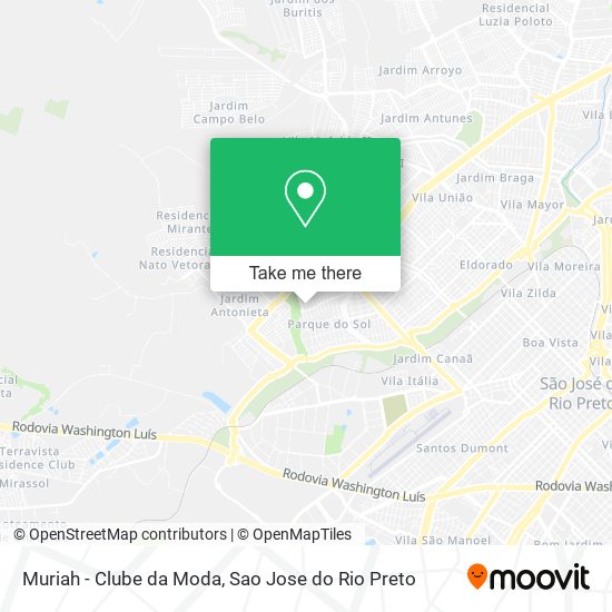 Muriah - Clube da Moda map