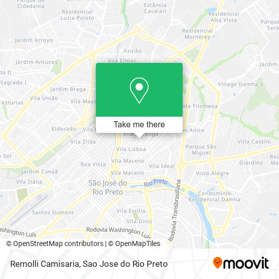 Remolli Camisaria map