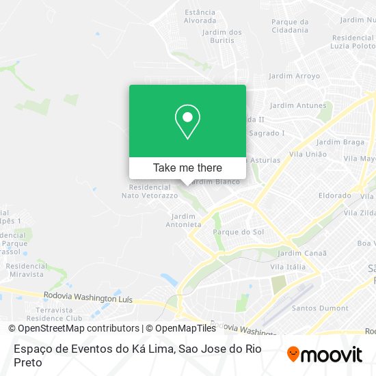 Espaço de Eventos do Ká Lima map