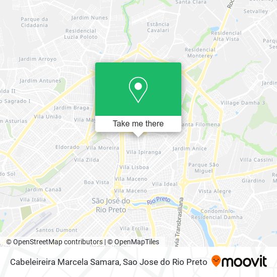 Cabeleireira Marcela Samara map