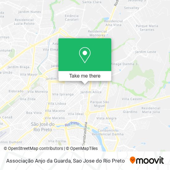 Associação Anjo da Guarda map