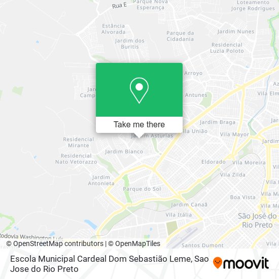 Escola Municipal Cardeal Dom Sebastião Leme map