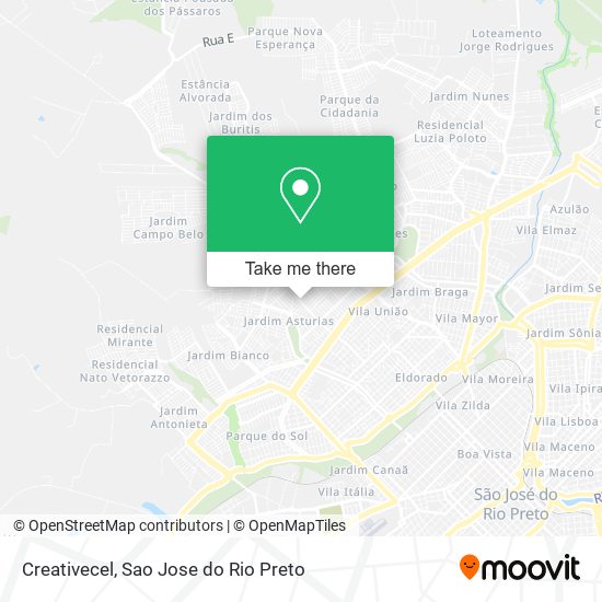 Creativecel map