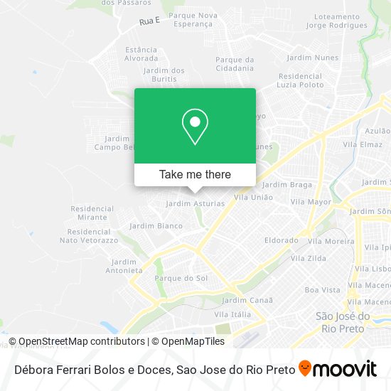 Débora Ferrari Bolos e Doces map