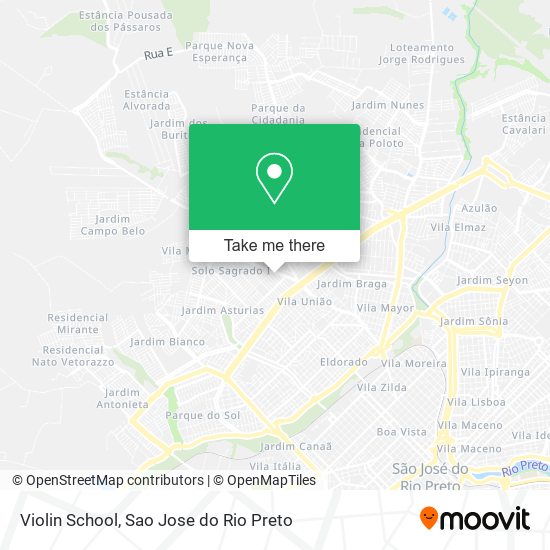 Mapa Violin School