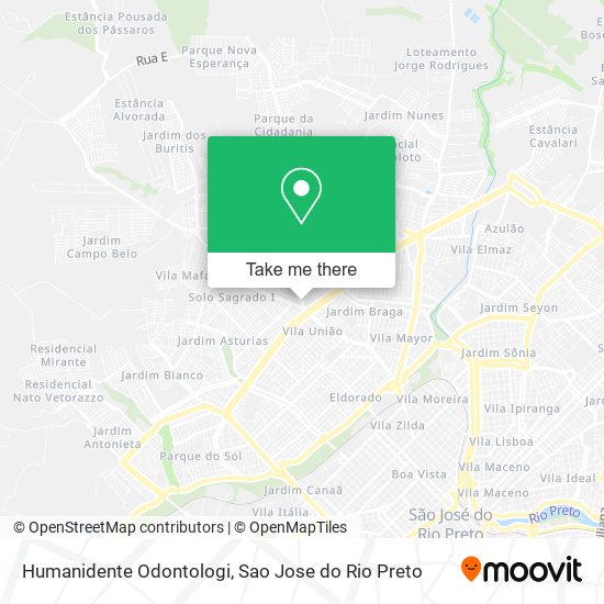 Humanidente Odontologi map