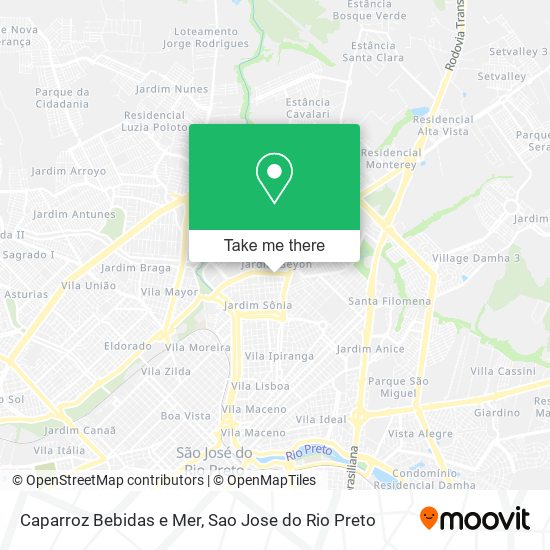 Caparroz Bebidas e Mer map