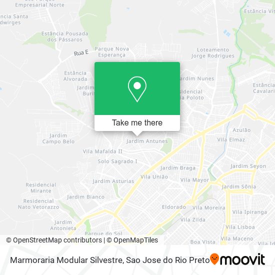 Marmoraria Modular Silvestre map