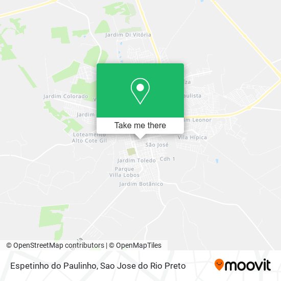 Espetinho do Paulinho map