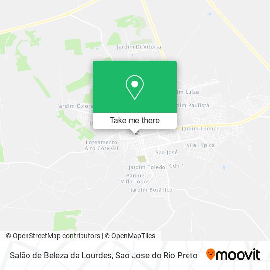 Salão de Beleza da Lourdes map