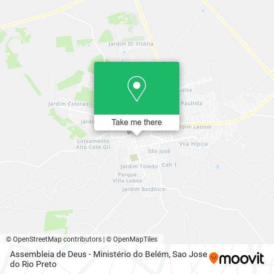 Assembleia de Deus - Ministério do Belém map