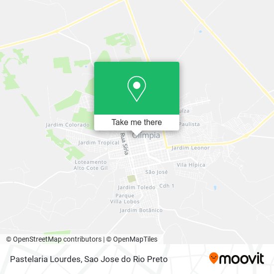 Pastelaria Lourdes map
