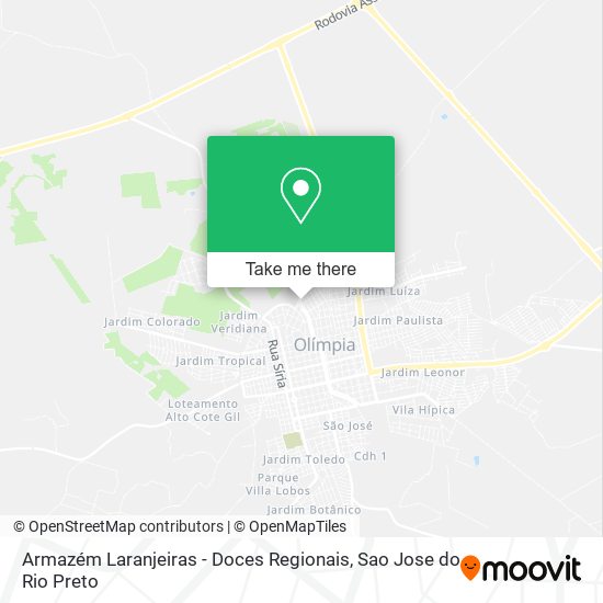 Armazém Laranjeiras - Doces Regionais map