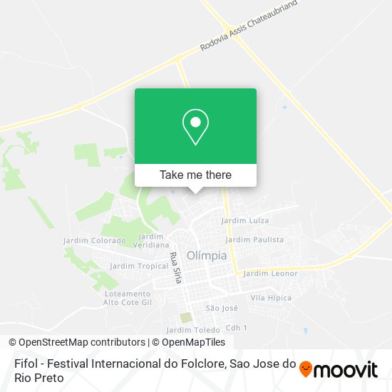 Fifol - Festival Internacional do Folclore map