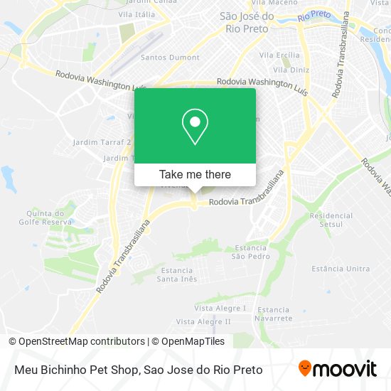 Mapa Meu Bichinho Pet Shop