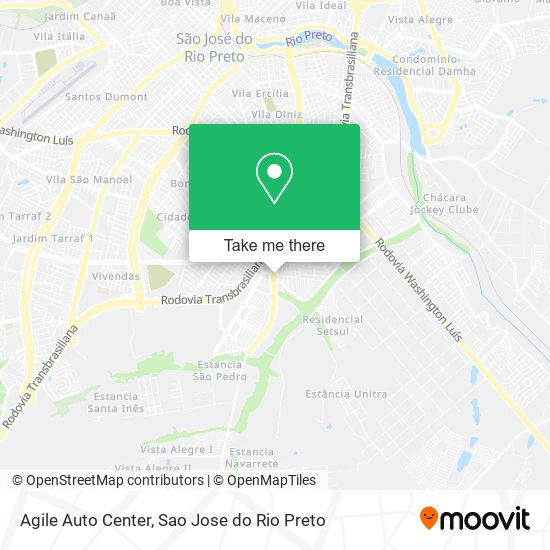 Agile Auto Center map