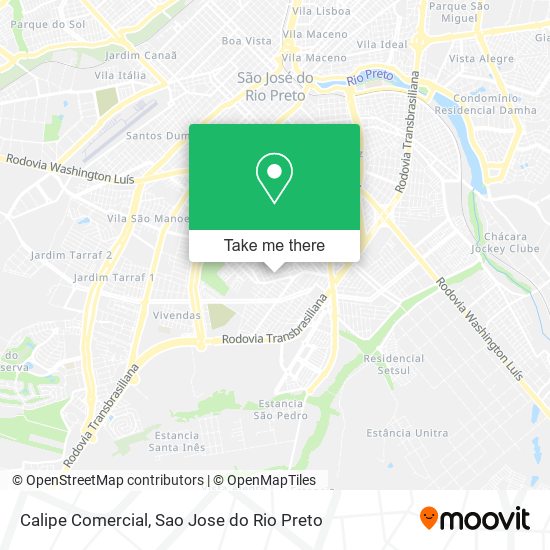 Calipe Comercial map