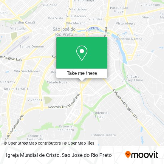 Igreja Mundial de Cristo map