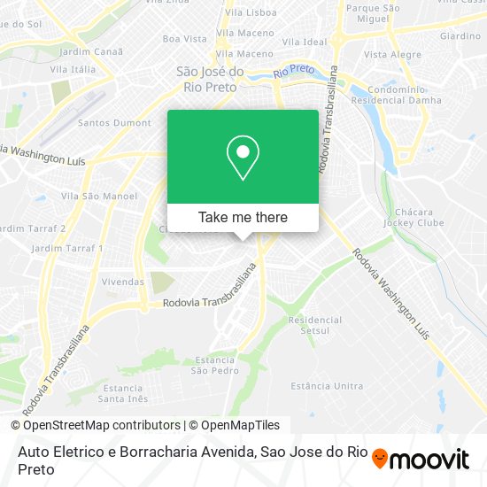 Auto Eletrico e Borracharia Avenida map