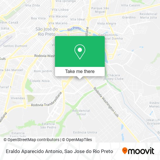 Eraldo Aparecido Antonio map
