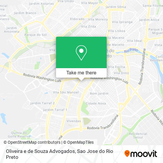 Oliveira e de Souza Advogados map