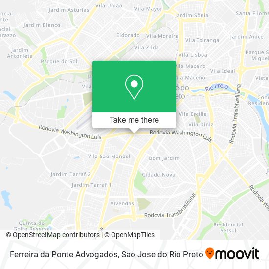 Ferreira da Ponte Advogados map