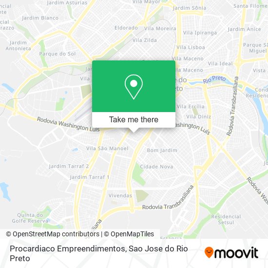 Procardiaco Empreendimentos map