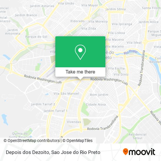 Depois dos Dezoito map