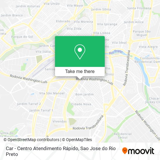 Car - Centro Atendimento Rápido map