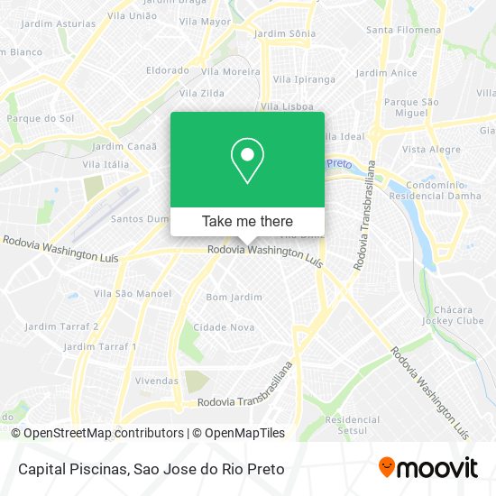 Capital Piscinas map