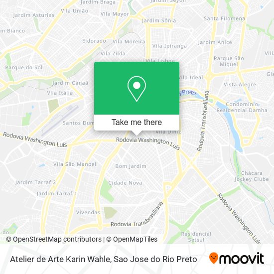 Atelier de Arte Karin Wahle map