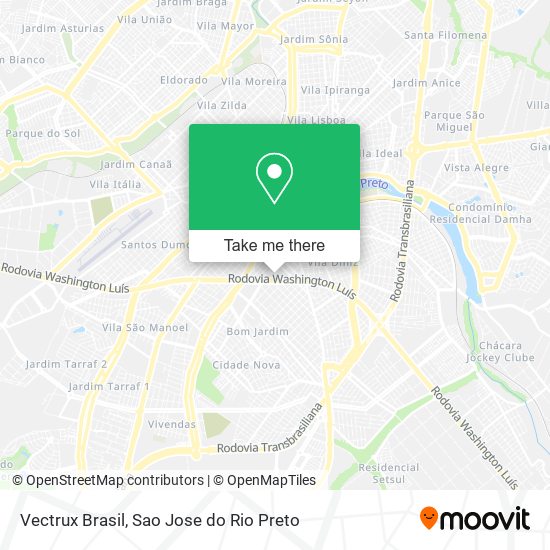 Mapa Vectrux Brasil