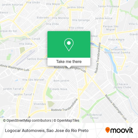 Logocar Automoveis map